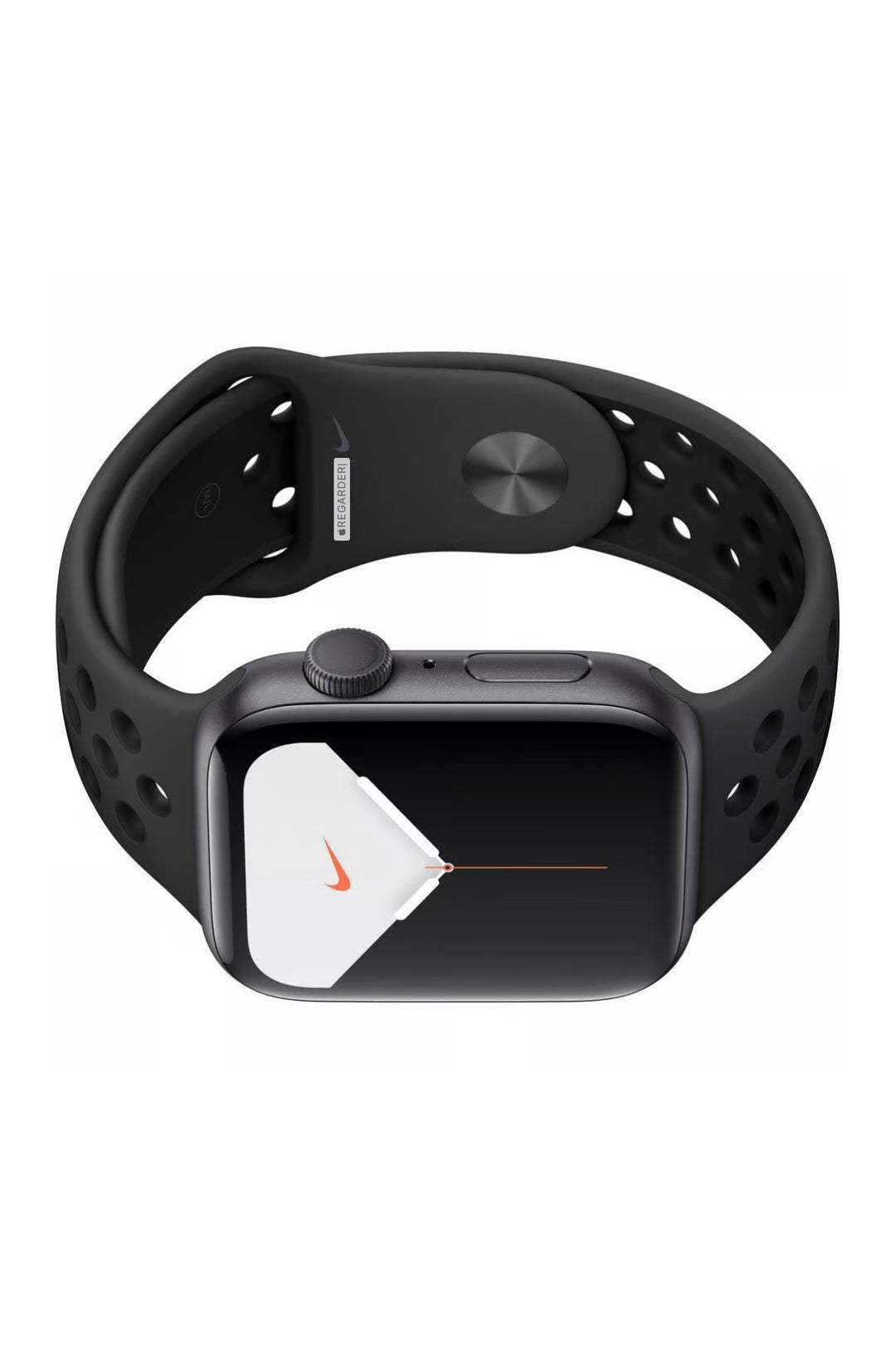 Apple Watch Series 4 (2018) GPS + Cellular 44 mm - Aluminium Space Gray - Nike Sport band Black