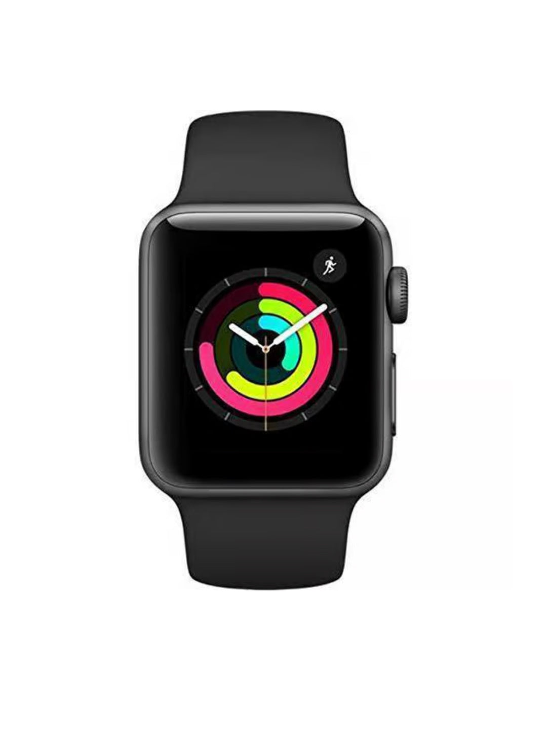 Apple Watch Series 3 (2017) GPS 42 mm - Aluminium Space Gray - Sport band Black
