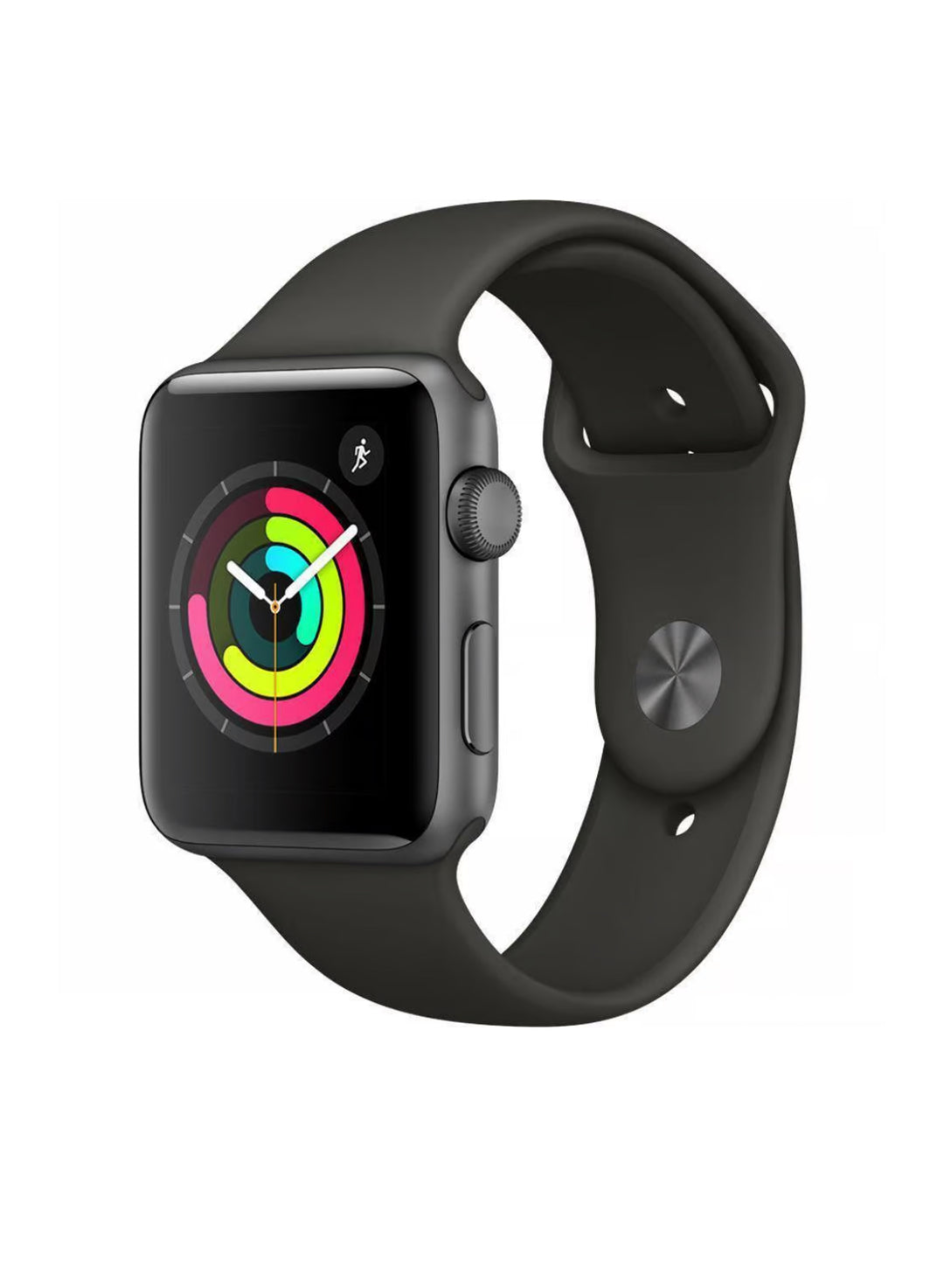 Apple Watch Series 3 (2017) GPS 42 mm - Aluminium Space Gray - Sport band Black