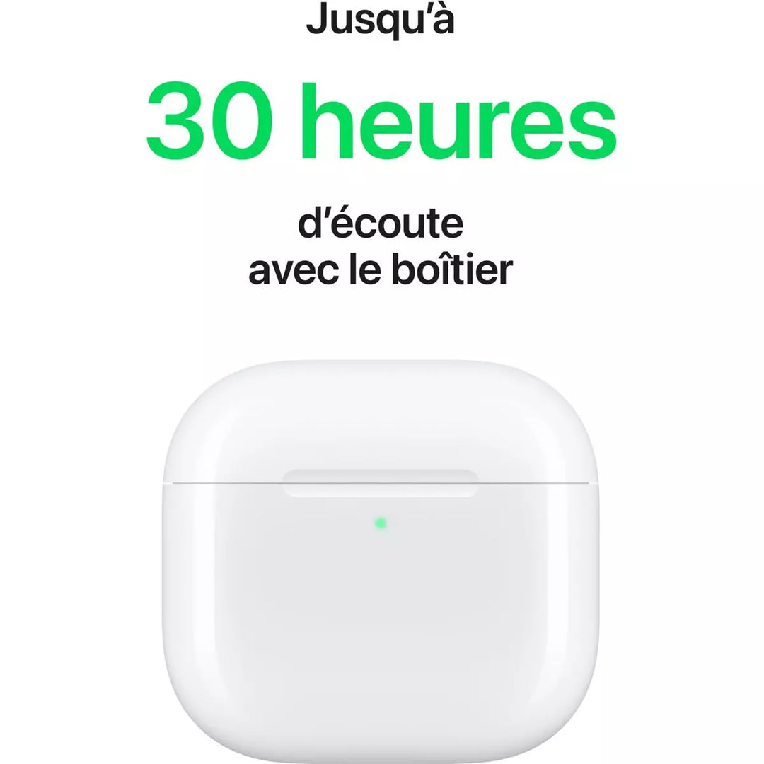 Airpods 4eme génération - blanc
